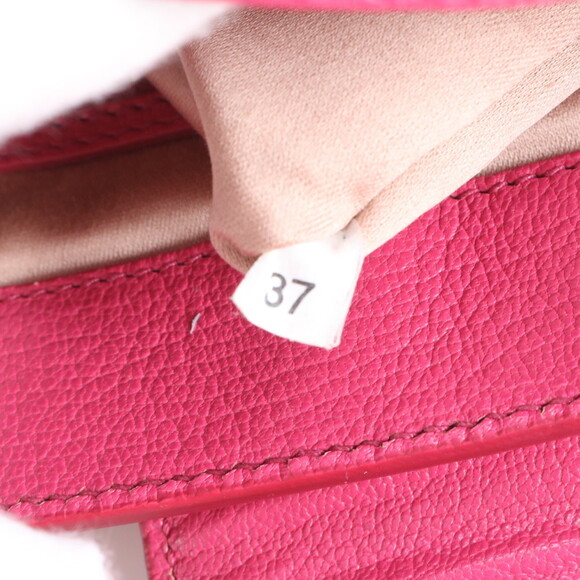 Miu Miu Miu Leather Handbag Shoulder Crossbody Pink Women's - Picture 11 of 12